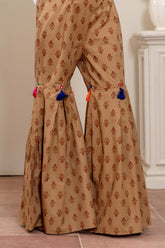 1 Piece Cambric Gharara (CZ3221)